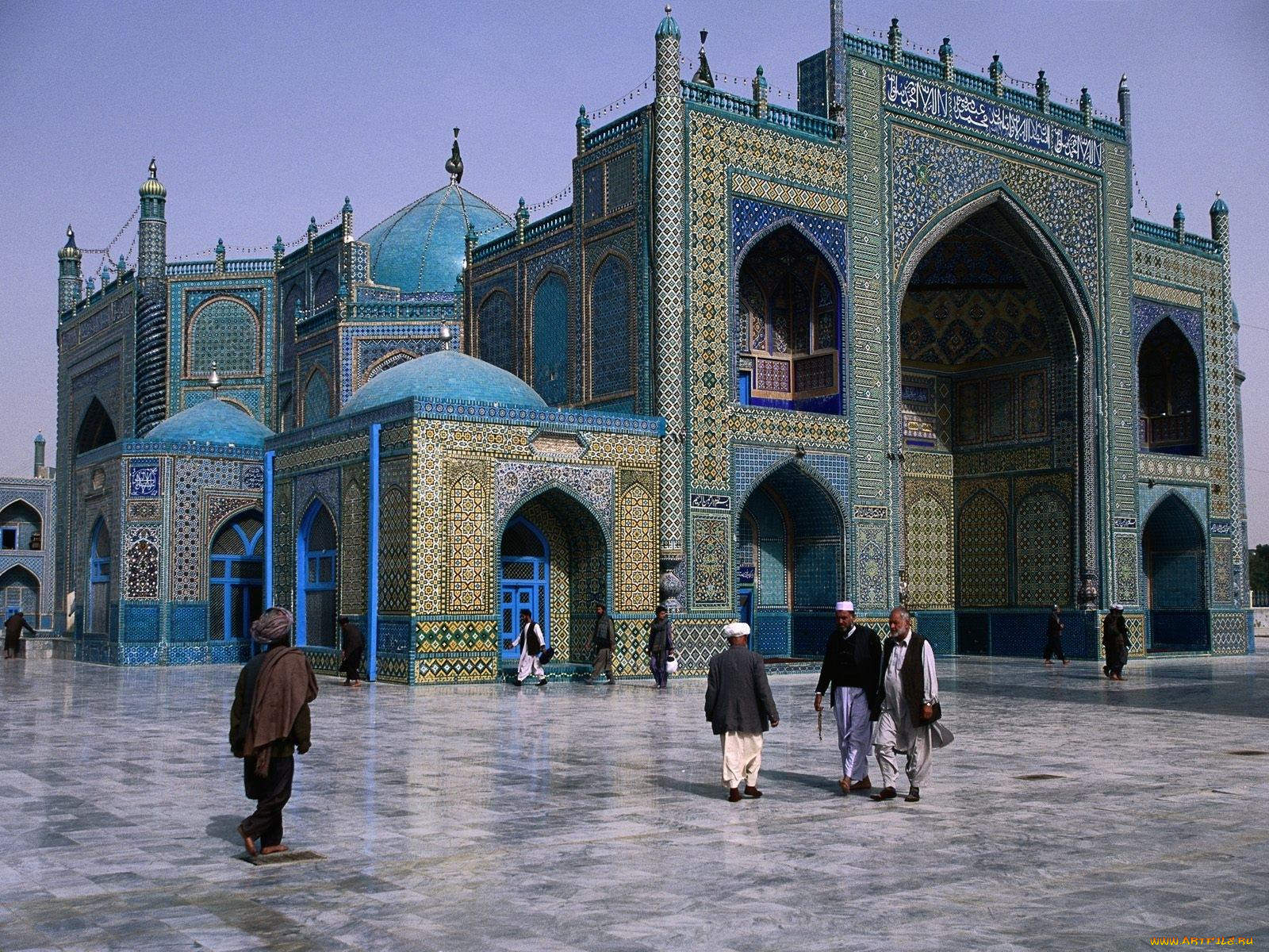 shrine, of, hazrat, ali, mazar, sharif, balkh, afghanistan, , , 